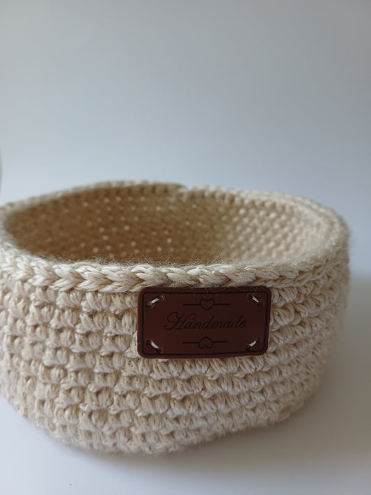 Gehäkelte Körbchen