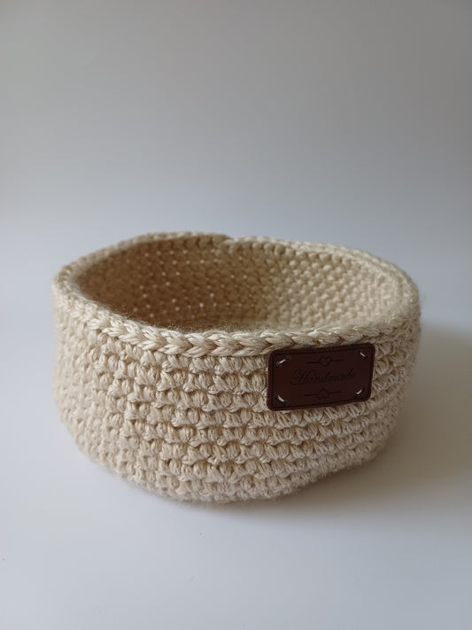 Gehäkelte Körbchen