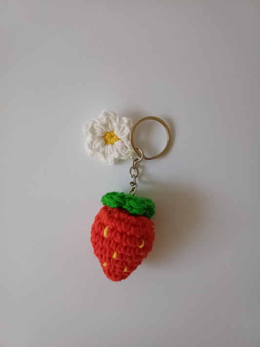 Erdbeer-Anhänger